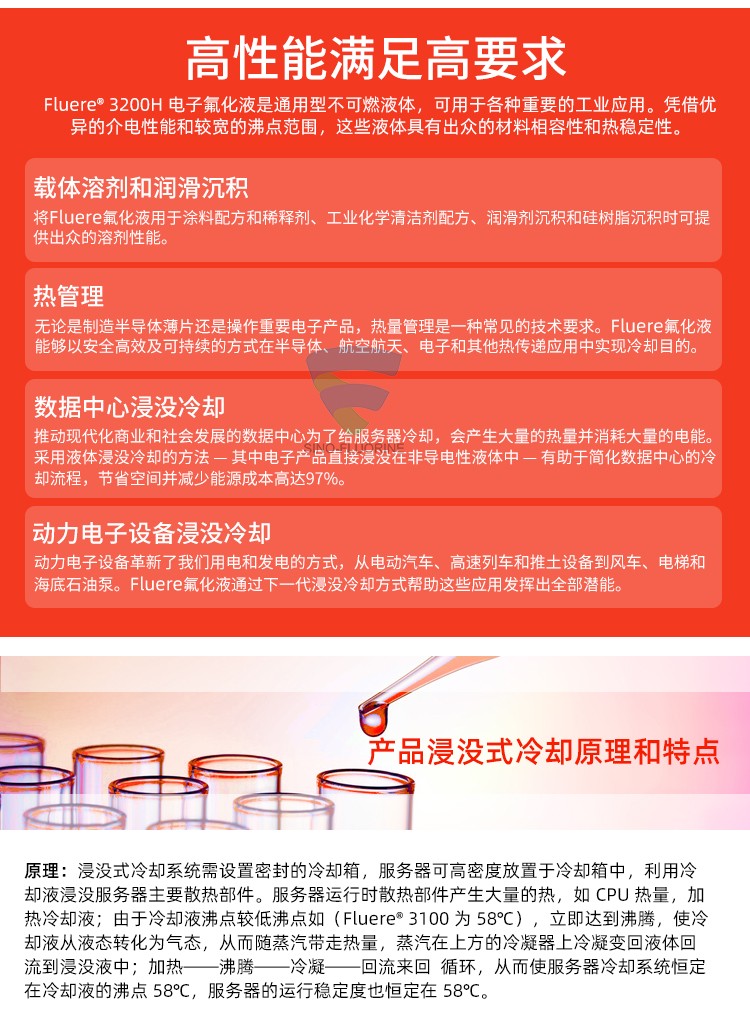 Fluere-3200H電子氟化液特點(diǎn)